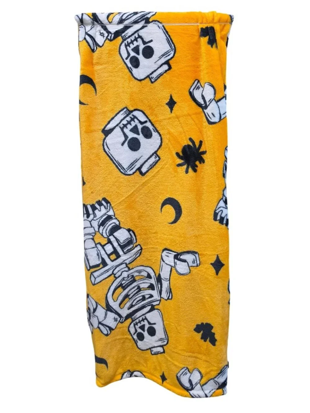 Lego Halloween Skeleton Plush Throw Blanket